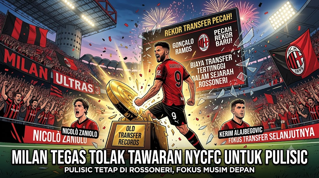 Milan Tegas Tolak Tawaran NYCFC untuk Pulisic