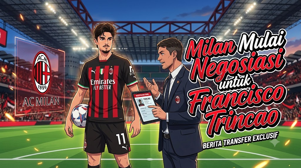Milan Mulai Negosiasi untuk Francisco Trincao