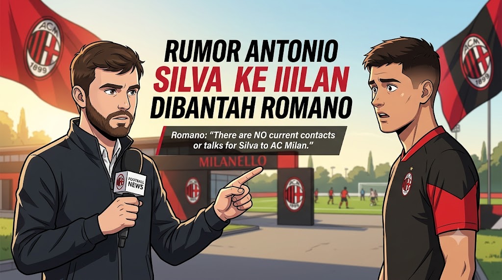 Rumor Antonio Silva ke Milan Dibantah Romano