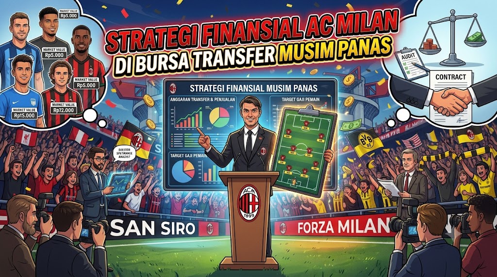 Strategi Finansial AC Milan di Bursa Transfer Musim Panas