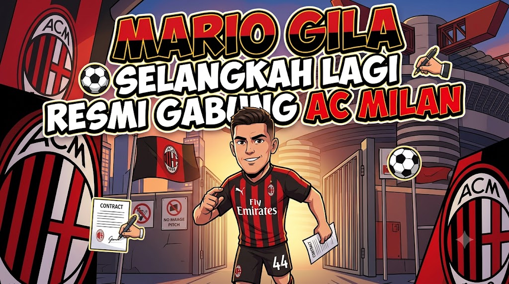Mario Gila Selangkah Lagi Resmi Gabung AC Milan